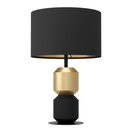 Eglo - Bordslampa 1xE27/40W/230V svart/guld