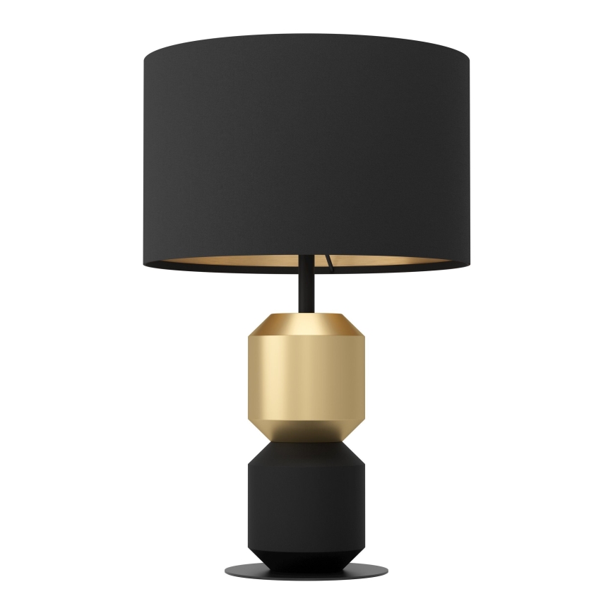 Eglo - Bordslampa 1xE27/40W/230V svart/guld