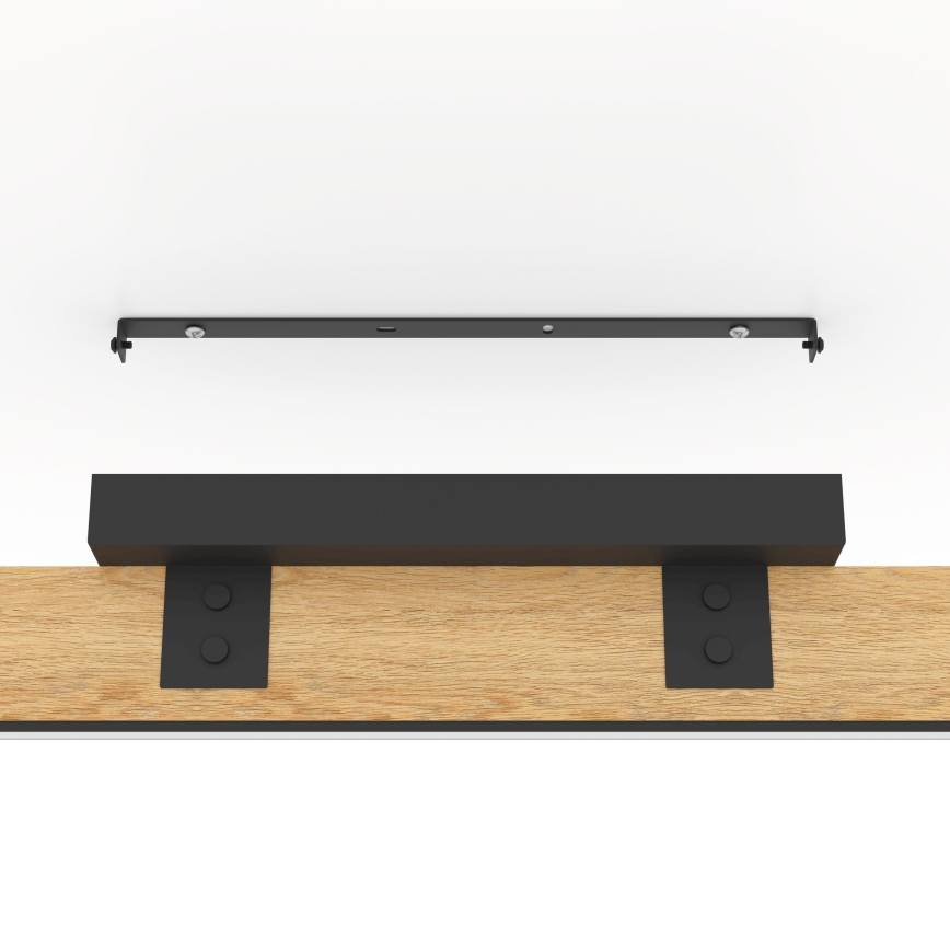 Eglo - LED Dimbar taklampa LED/27W/230V 3000K svart/brun