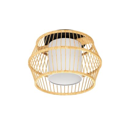 Eglo - Taklampa 1xE27/40W/230V bambu