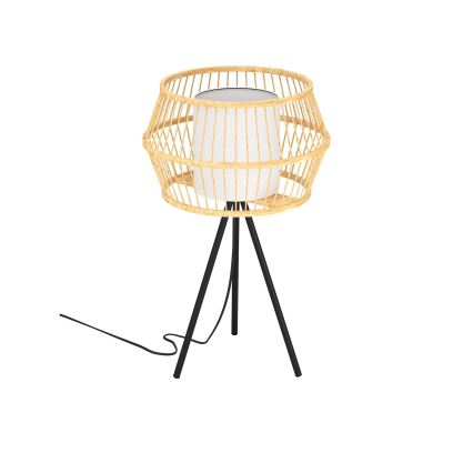 Eglo - Bordslampa 1xE27/40W/230V bambu