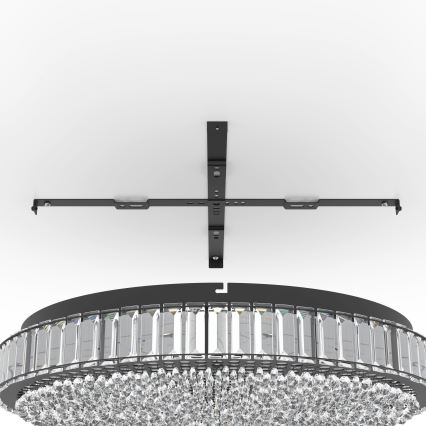 Eglo - LED Dimbar taklampa LED/52,4W/230V 4000K svart