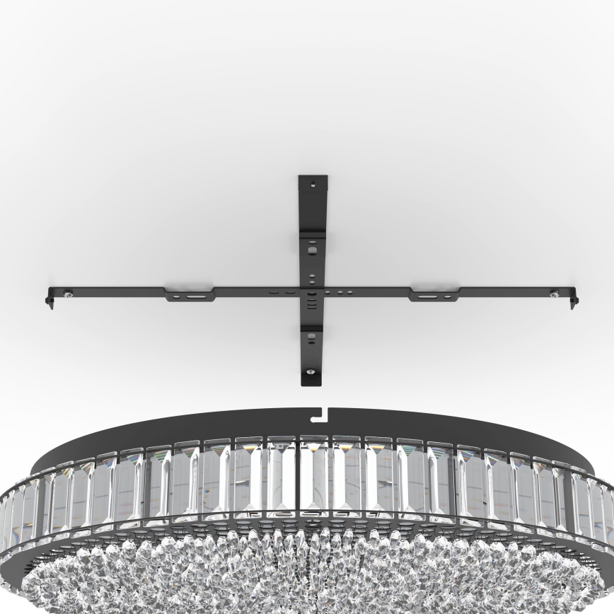 Eglo - LED Dimbar taklampa LED/52,4W/230V 4000K svart