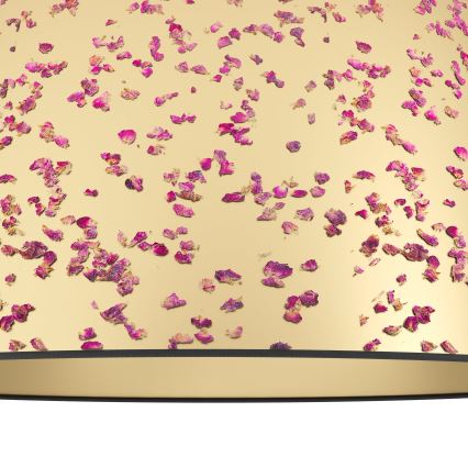 Eglo - Taklampa 1xE27/25W/230V guld/rosa