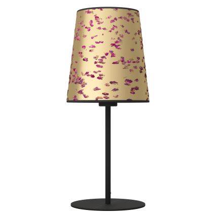 Eglo - Bordslampa 1xE27/25W/230V guld/rosa