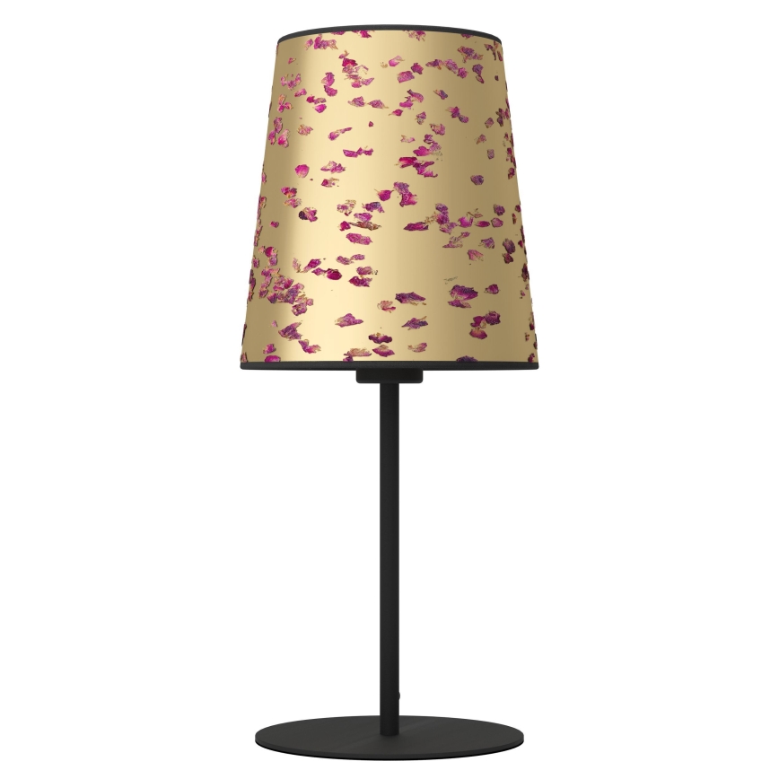 Eglo - Bordslampa 1xE27/25W/230V guld/rosa