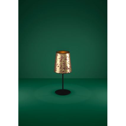 Eglo - Bordslampa 1xE27/25W/230V guld/rosa