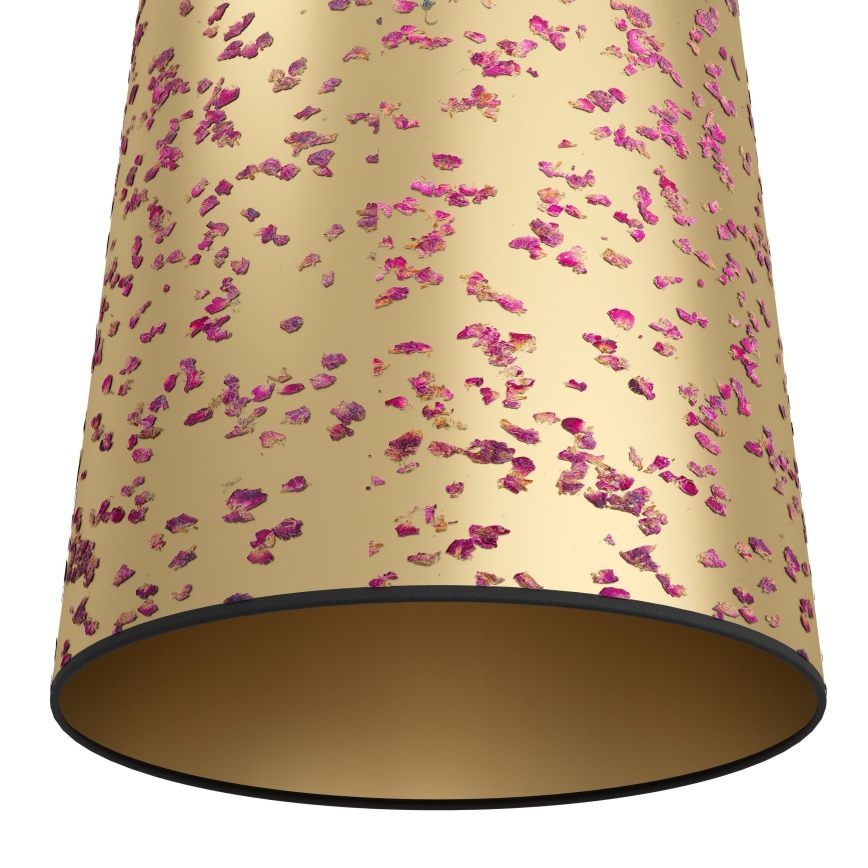 Eglo - Golvlampa 1xE27/25W/230V guld/rosa