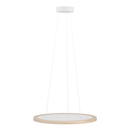 Eglo - LED ljusreglerad ljuskrona på textilsladd LED/36W/230V 4000K beige