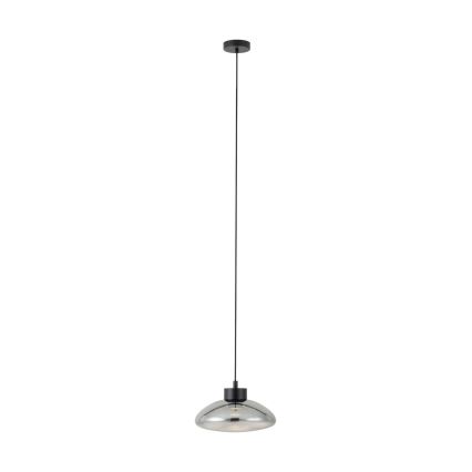 Eglo - LED ljusreglerad ljuskrona på textilsladd LED/5,4W/230V 2700K rökig