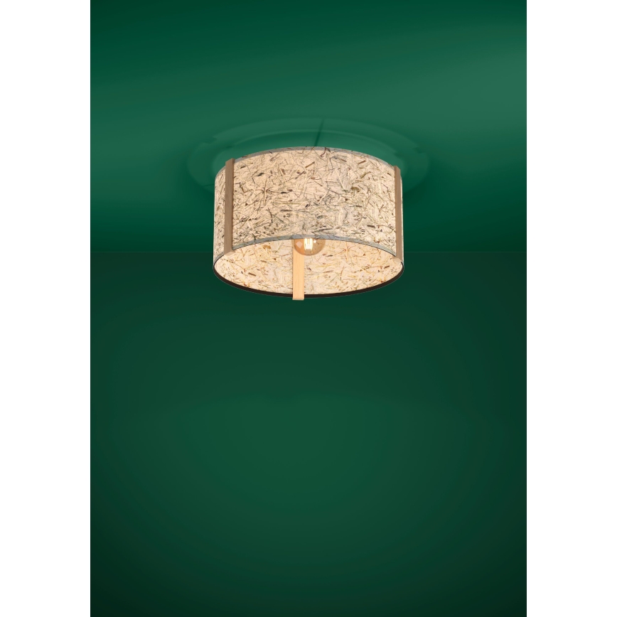 Eglo - Taklampa 1xE27/25W/230V beige