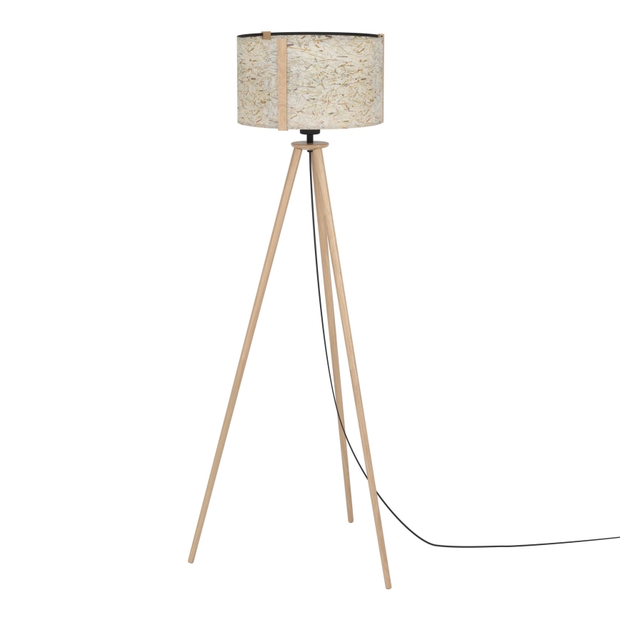 Eglo - Golvlampa 1xE27/25W/230V beige