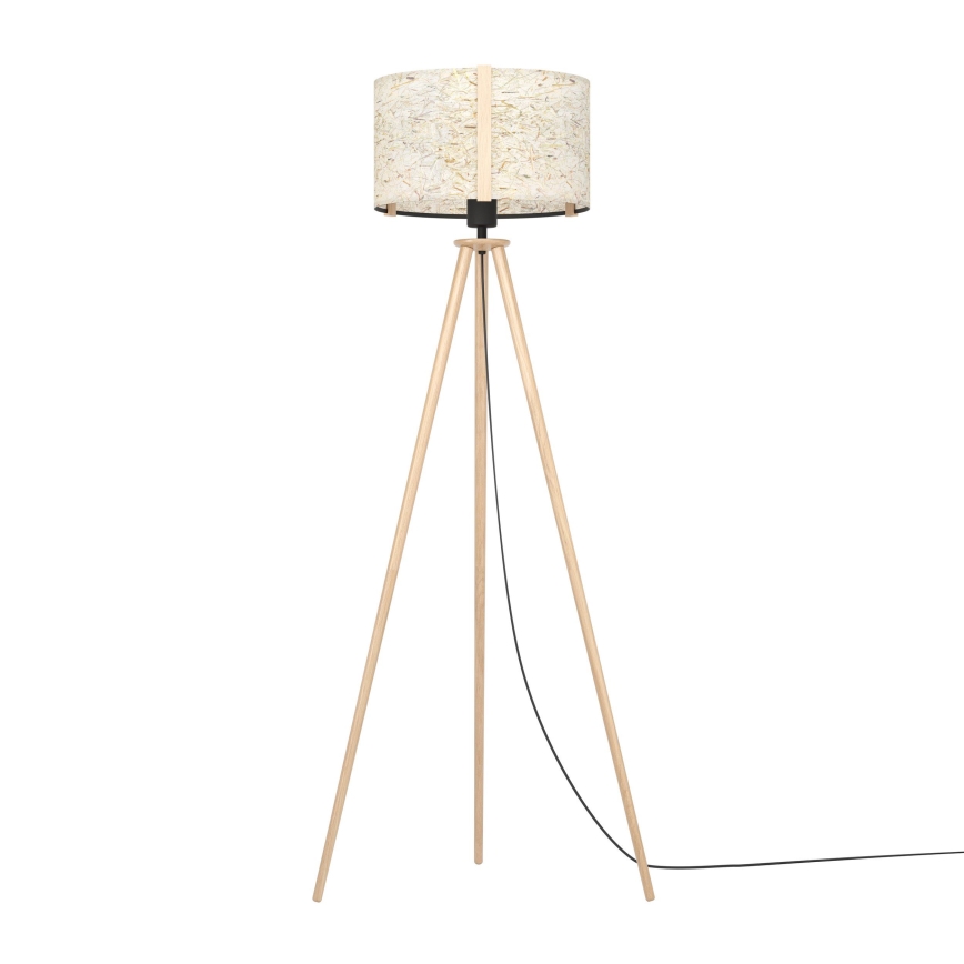 Eglo - Golvlampa 1xE27/25W/230V beige