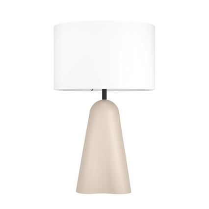 Eglo - Bordslampa 1xE27/40W/230V beige