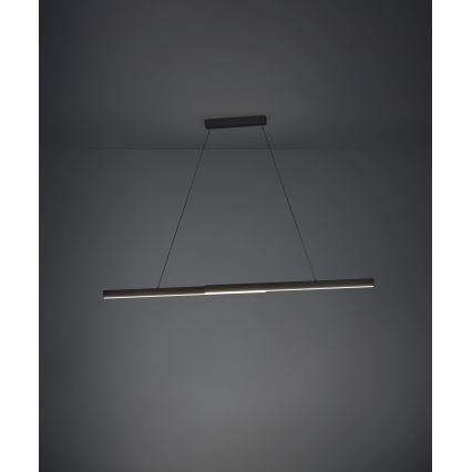 Eglo - LED dimbar taklampa LED/20W/230V 3000K svart