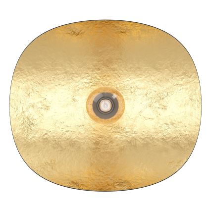 Eglo - Taklampa 1xE27/40W/230V svart/guld