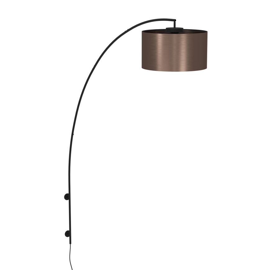 Eglo - Vägglampa 1xE27/40W/230V koppar