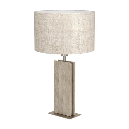 Eglo - Bordslampa 1xE27/40W/230V beige