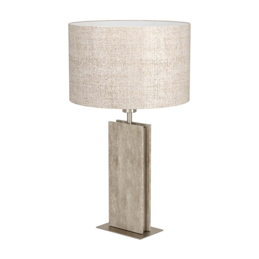 Eglo - Bordslampa 1xE27/40W/230V beige