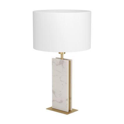 Eglo - Bordslampa 1xE27/40W/230V vit