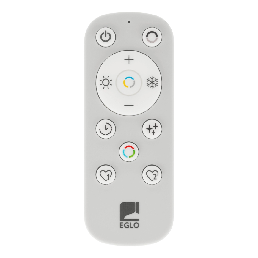 Eglo - LED Dimbar bordslampa LED/21W/230V 2700-6500K svart/guld + fjärrkontroll