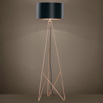 Eglo 39229 - Golvlampa CAMPORALE 1xE27/60W/230V