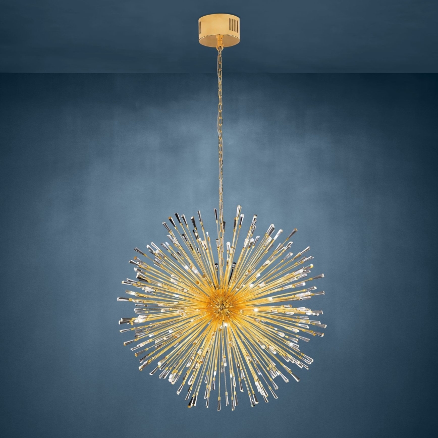 Eglo 39256 - LED ljuskrona med textilsladd VIVALDO 1 32xG4/1,2W/230V