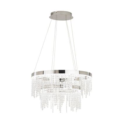 Eglo - LED ljusreglerad ljuskrona på textilsladd LED/45W/230V