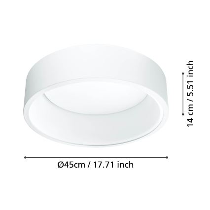Eglo - LED taklampa LED/25.5W