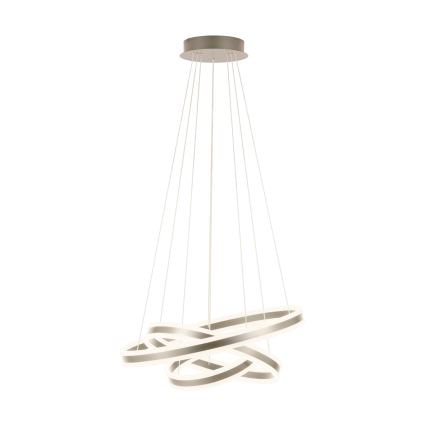 Eglo - LED ljusreglerad ljuskrona på textilsladd LED/78W/230V + LED/70W + LED/34W