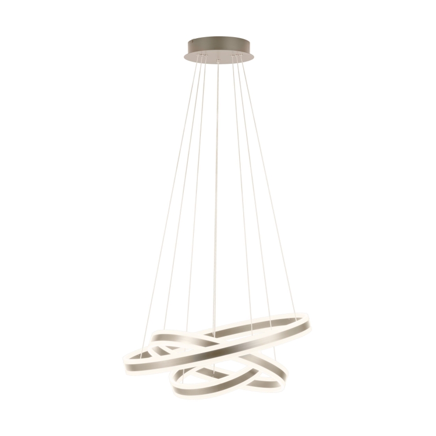 Eglo - LED ljusreglerad ljuskrona på textilsladd LED/78W/230V + LED/70W + LED/34W