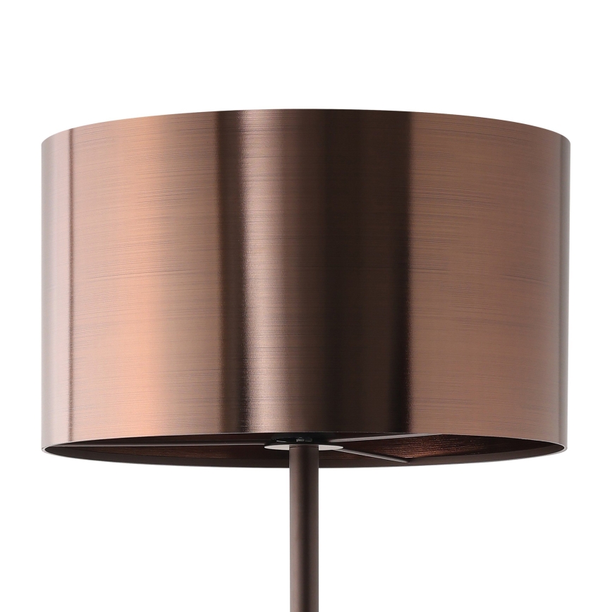 Eglo - Golvlampa 1xE27/60W/230V koppar