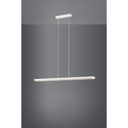 Eglo 39371 - Dimbar LED-lampakrona med snöre CANELAS 5xLED/4,6W/230V