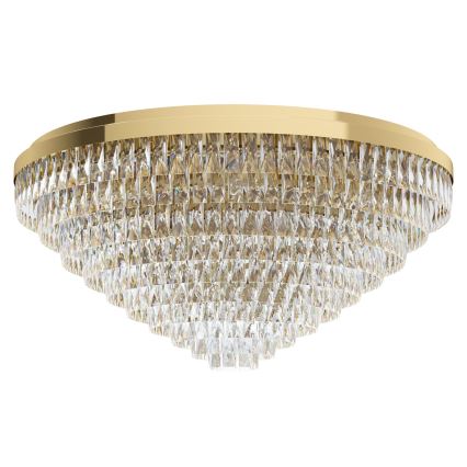 Eglo - Takbelysning 25xE14/40W/230V guld