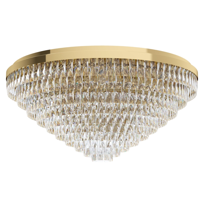 Eglo - Takbelysning 25xE14/40W/230V guld