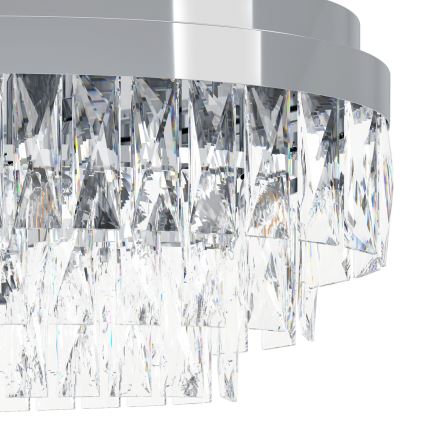 Eglo - Ljuskrona med kedja 10xE14/40W/230V glänsande krom