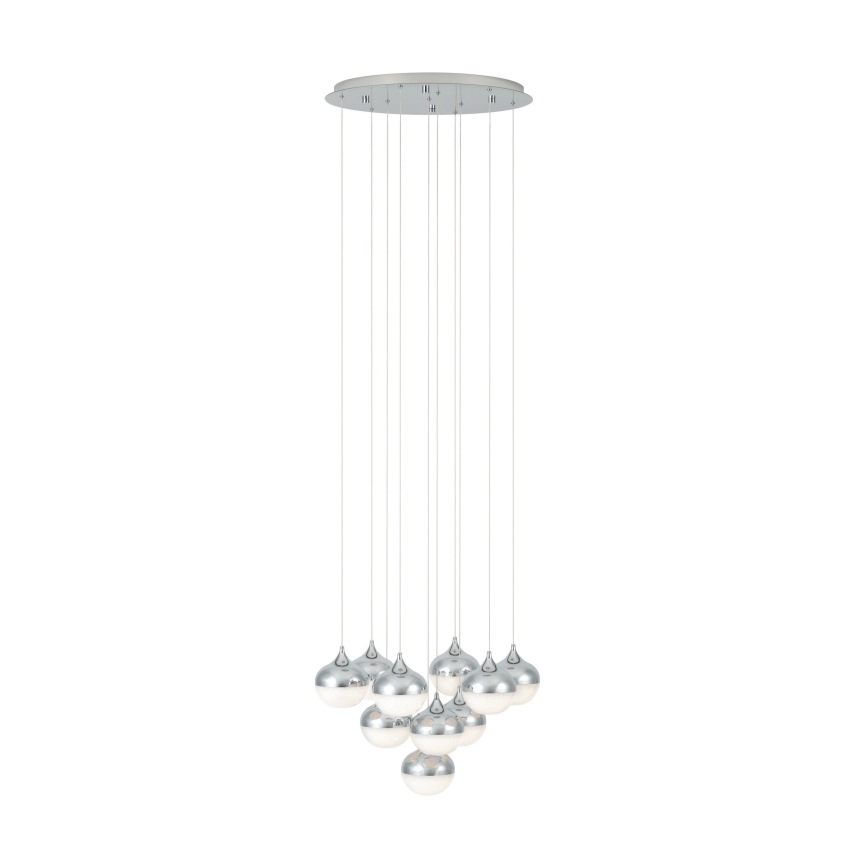 Eglo - LED Dimbar ljuskrona med snöre 10xLED/3,1W/230V