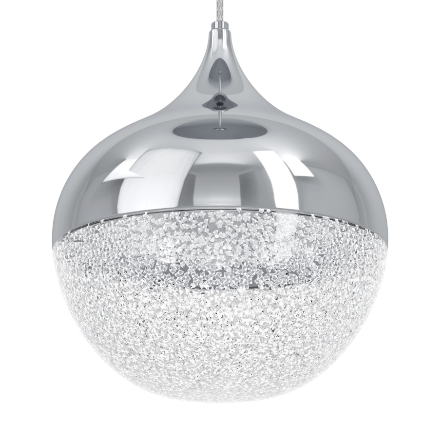 Eglo - LED Dimbar ljuskrona med snöre 10xLED/3,1W/230V