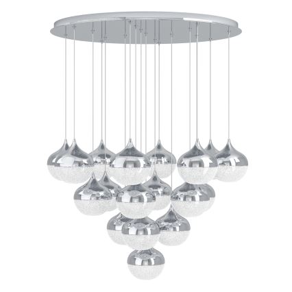 Eglo - LED Dimbar ljuskrona med snöre 18xLED/3,1W/230V