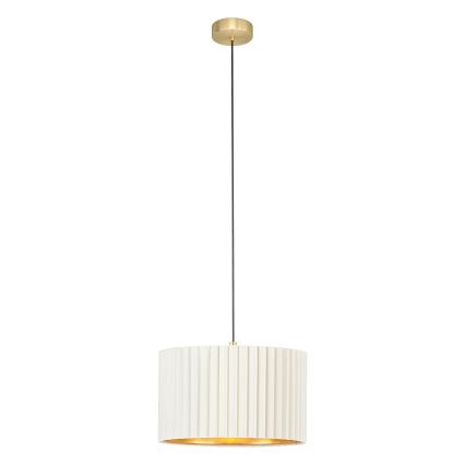 Eglo - Ljuskrona med snöre 1xE27/40W/230V vit