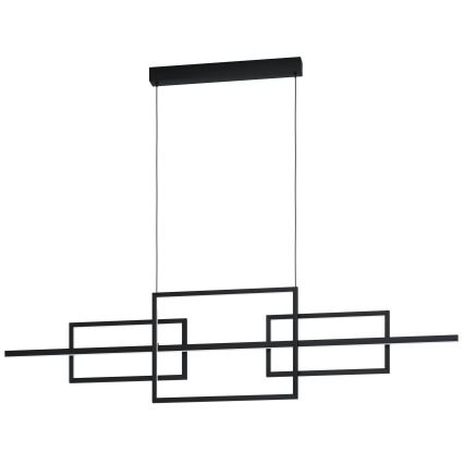 Eglo - LED ljusreglerad ljuskrona på textilsladd LED/35W/230V