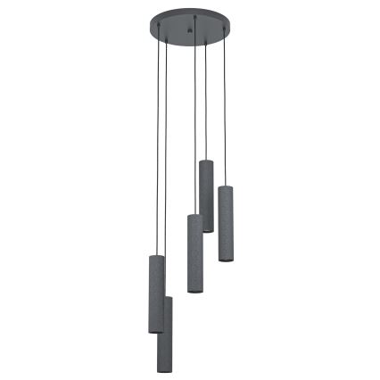 Eglo - LED Ljuskrona med snöre 5xGU10/4,5W/230V