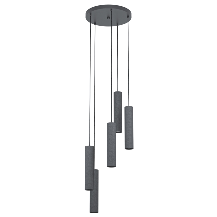 Eglo - LED Ljuskrona med snöre 5xGU10/4,5W/230V