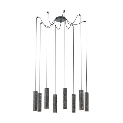 Eglo - LED Ljuskrona med snöre 8xGU10/4,5W/230V