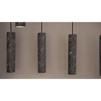 Eglo - LED Ljuskrona med snöre 8xGU10/4,5W/230V