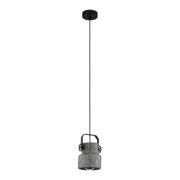 Eglo 39854 - Ljuskrona med snöre HILCOTT 1xE27/40W/230V