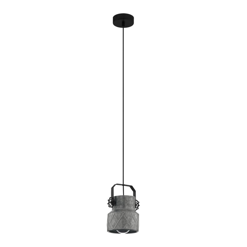 Eglo 39854 - Ljuskrona med snöre HILCOTT 1xE27/40W/230V