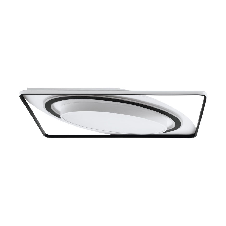 Eglo - LED Dimbar taklampa LED/28W/230V+LED/13W+ LED/2,8W 3000-6500K svart + fjärrkontroll