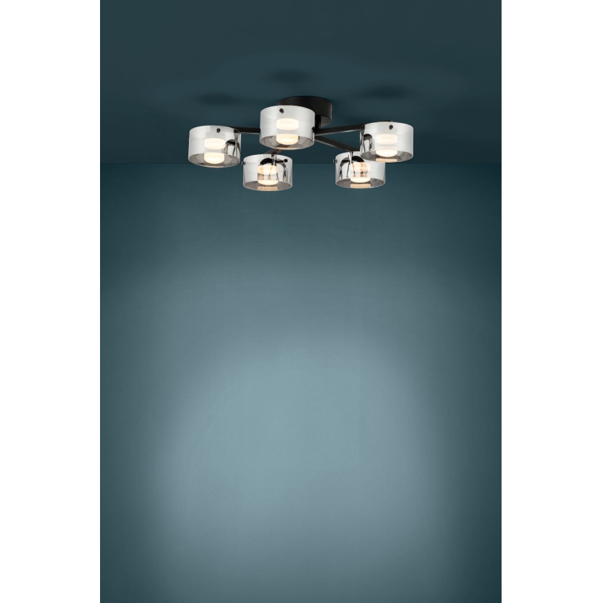 Eglo - LED Dimbar surface mounted chandelier 5xLED/5,4W/230V