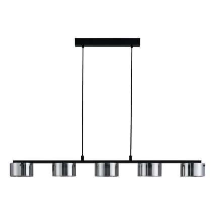Eglo - LED Dimbar ljuskrona med snöre 5xLED/5,4W/230V